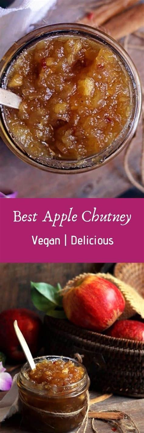 Apple Chutney Recipe (With Whole Spices) | Cook Click N Devour!!!