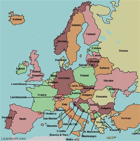 Northern Europe Map Quiz - Filide Winnifred