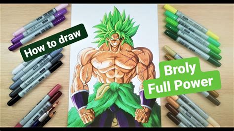 Broly Drawing Easy Full Body - img-stache