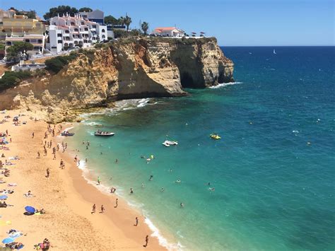 Carvoeiro Beach | Beach town, Algarve, Beach