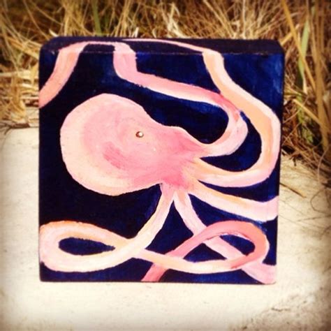 Octopus art sea creature underwater nursery by BespokeChildrensArt, $20 ...