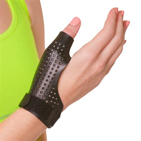 Buy BraceAbility Hard Plastic Thumb Splint | Brace to Immobilize ...