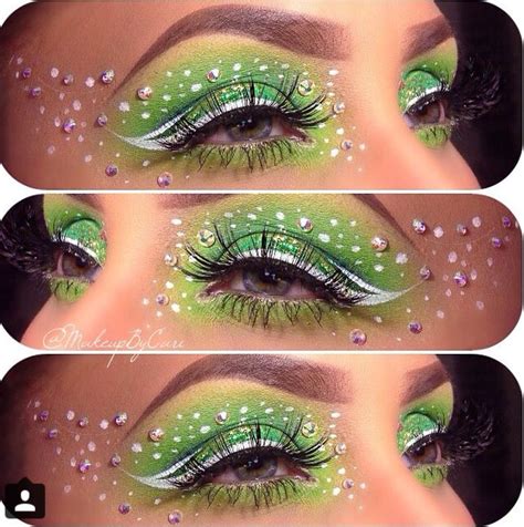 Amazing makeup | Carnival makeup, Fairy makeup, Tinkerbell makeup