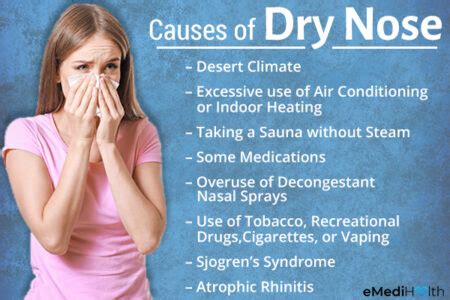 What Causes a Dry Nose and How to Relieve It - eMediHealth