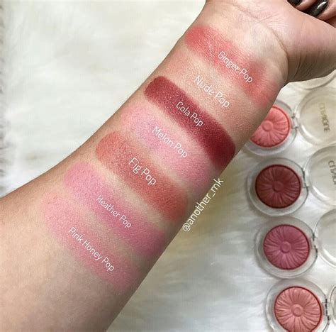 Clinique pop blush swatches | Clinique pop, Fancy makeup, Makeup swatches