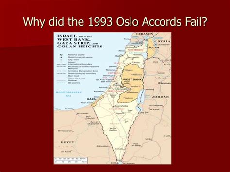 PPT - Why did the 1993 Oslo Accords Fail? PowerPoint Presentation, free ...