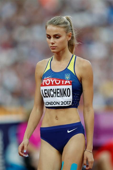 Yuliya Levchenko UKR Leichtathletik Dreisprung #Athleticwomen #Fitness ...