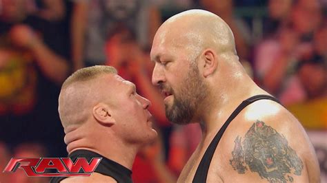 Relive the bone-crunching rivalry between Brock Lesnar and Big Show ...