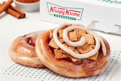 Krispy Kreme starts serving cinnamon rolls | 2021-09-27 | Food Business ...