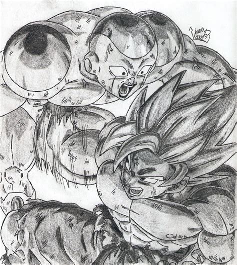 Goku_vs_Frieza_by_KoMaR by koomaar91 on DeviantArt