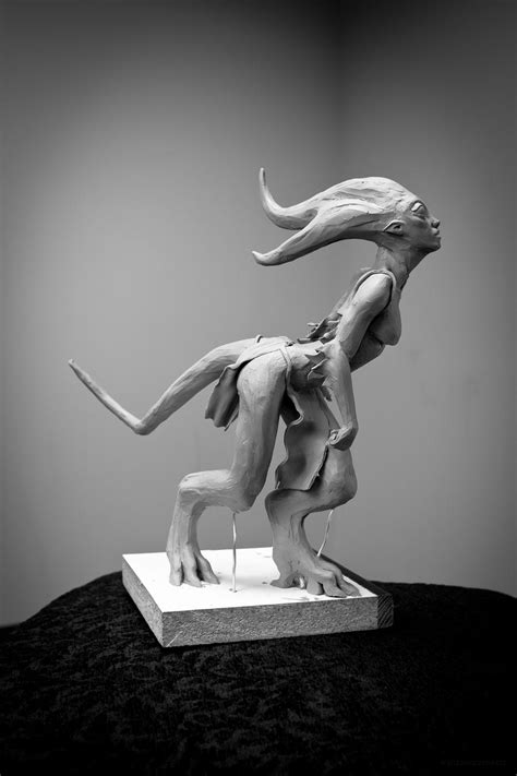 Alien Sculpt by JessicaDru on DeviantArt