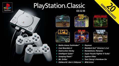 PlayStation Classic’s full game list announced, and it might annoy you ...