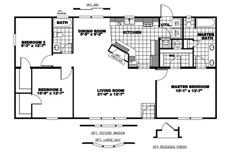 Giles Mobile Homes Floor Plan | plougonver.com