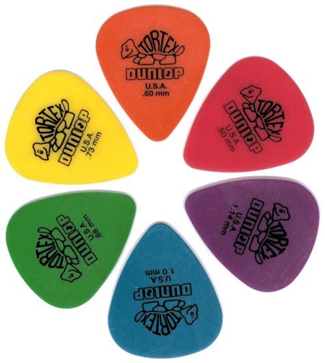 Dunlop guitar pick- 5 Pieces Set - mixed thickness - OCTAVE Guitar Shop BD