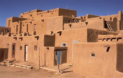 Native American Adobe Houses