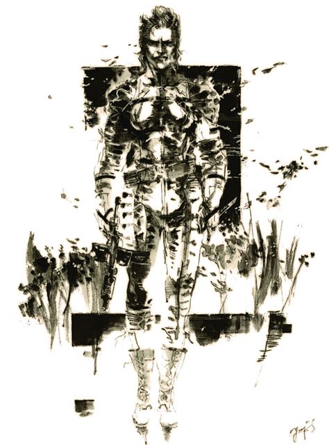 The Boss - Characters & Art - Metal Gear Solid 3: Snake Eater