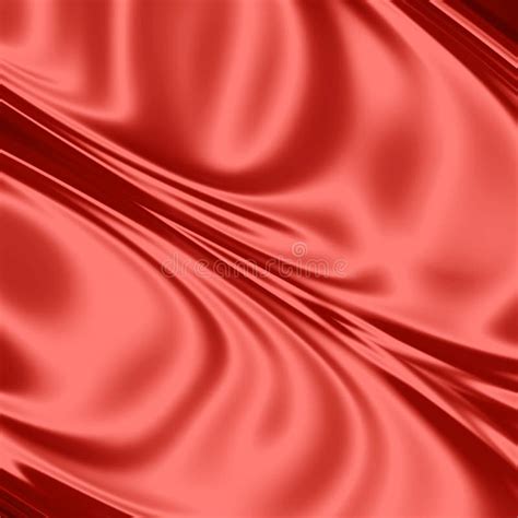 Red silk fabric stock illustration. Illustration of romantic - 22089677