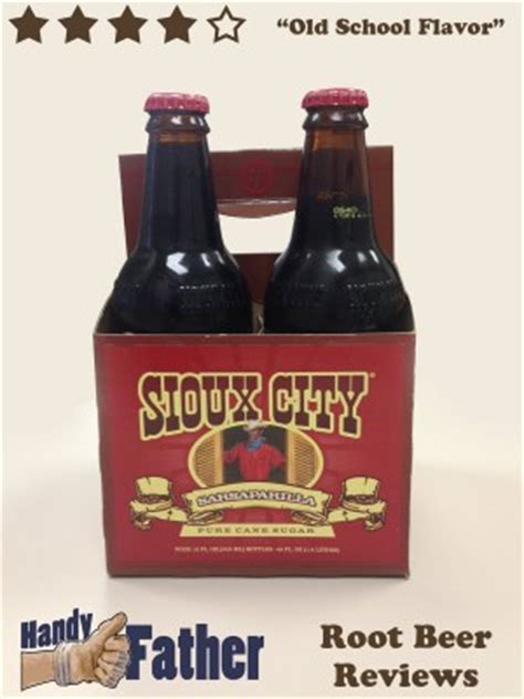 Sioux City Sarsaparilla Root Beer Review - Handy Father, LLC