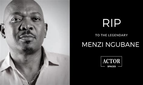 LEGENDARY ACTOR MENZI NGUBANE PASSES AWAY - Actor Spaces