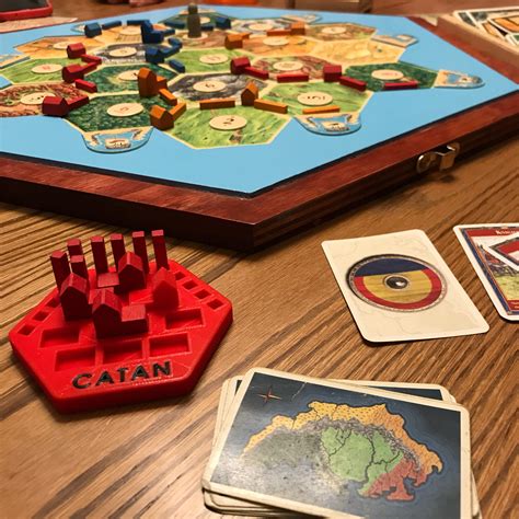 3d printed catan - calllena