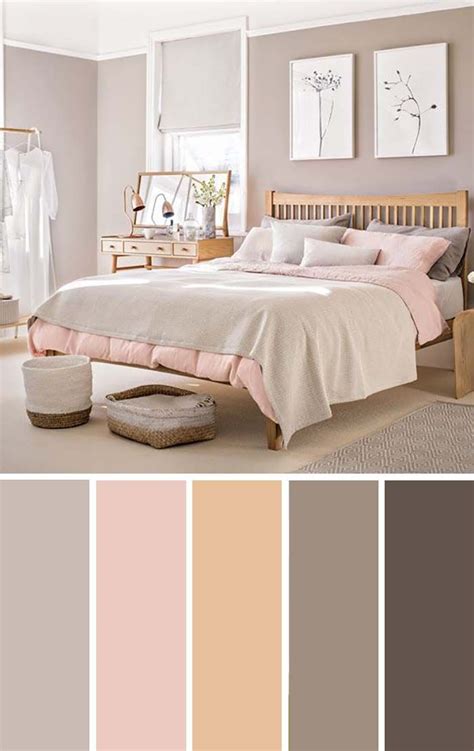 20 Beautiful Bedroom Color Schemes ( Color Chart Included ) | Decor ...