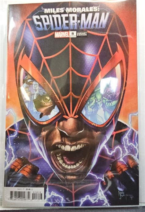 Miles Morales Spider-Man #8 2023 1:25 Mico Suayan variant cover unread ...