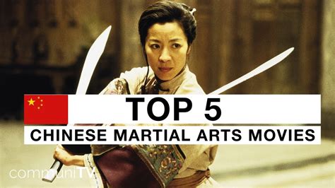 TOP 5: Chinese Martial Arts Movies [modern] - YouTube