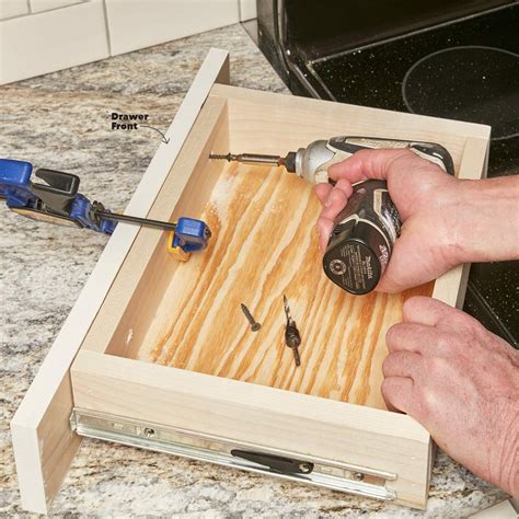 How to Build an Under-Cabinet Drawer (DIY) | Family Handyman