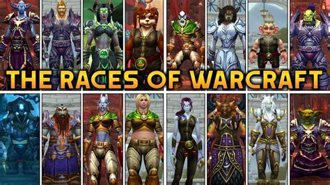 All 23 Racial Intros in World of Warcraft (Allied Races & Hero Classes ...