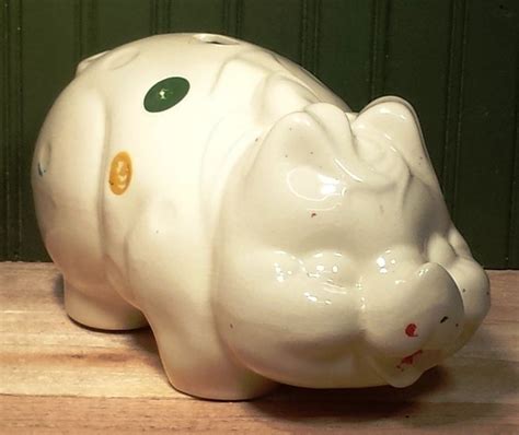 Vintage Ceramic Piggy Bank | Vintage ceramic, Piggy bank, Piggy