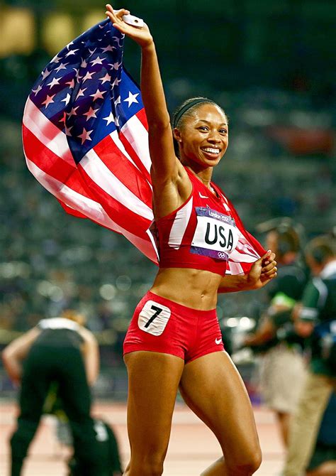 Allyson Felix - Olympic Track and Field Sprinter and 2012 Gold and ...