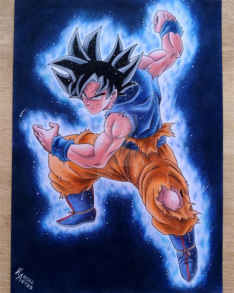 Drawing Goku Ultra instinct by KarollArtes on DeviantArt