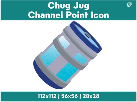 Chug Jug Channel Point Icon for Twitch - Etsy