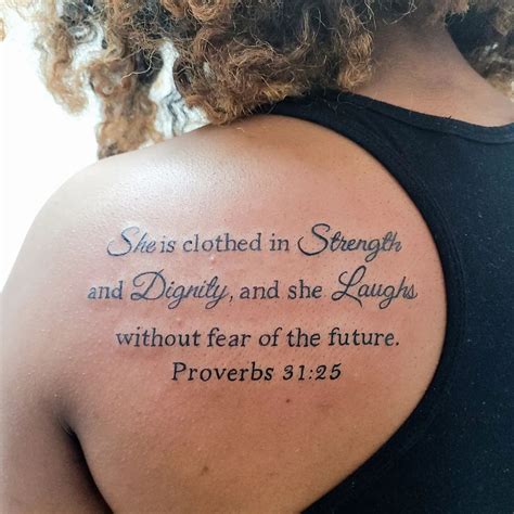 Bible Verse Tattoos On Shoulder