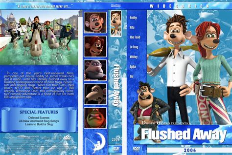 Flushed Away - Movie DVD Custom Covers - 2006 Flushed Away :: DVD Covers