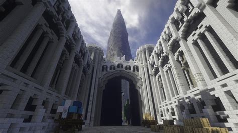 Minas Tirith Gates : Minecraft