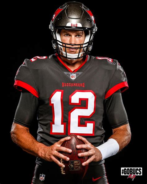 Tom Brady Wears Tampa Bay Buccaneers Jersey In First Official Photos ...