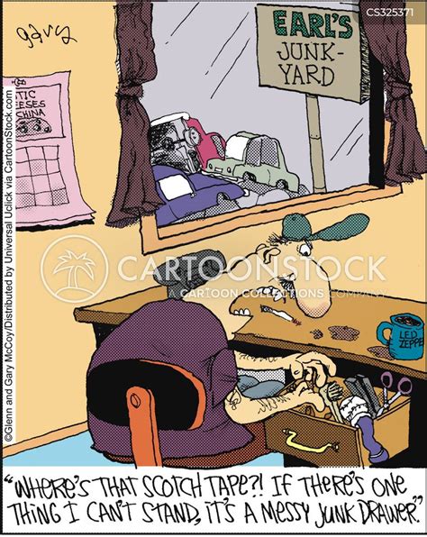 Messy Desk Cartoons and Comics - funny pictures from CartoonStock