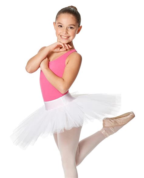 Lulli Girls 4-Layers Tulle Ballet Tutu Skirt Lordyn