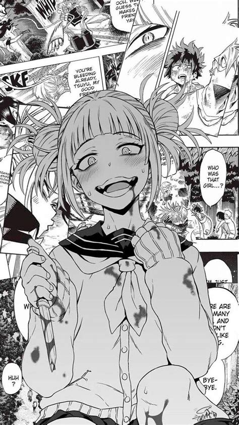 Himiko Toga - Manga Wallpaper #myheroacademiawallpaper in 2020 | Cute ...