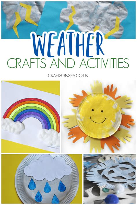 25 Weather Crafts and Activities Kids Will Love! - Crafts on Sea