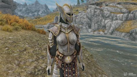 Gilded Steel Plate Armor for TES V: Skyrim