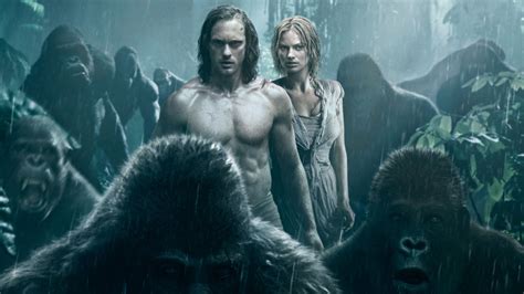 The Legend of Tarzan Alexander Skarsgard Margot Robbie Wallpapers | HD ...