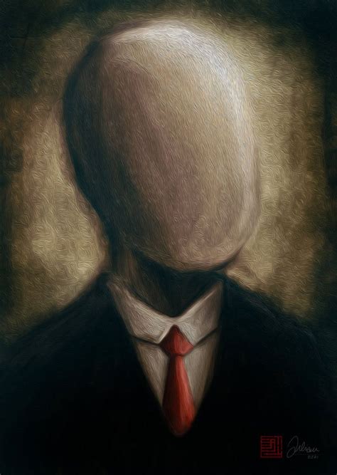 The Slender Man Fan Art: Slender man Painting | Slenderman, Fan art ...