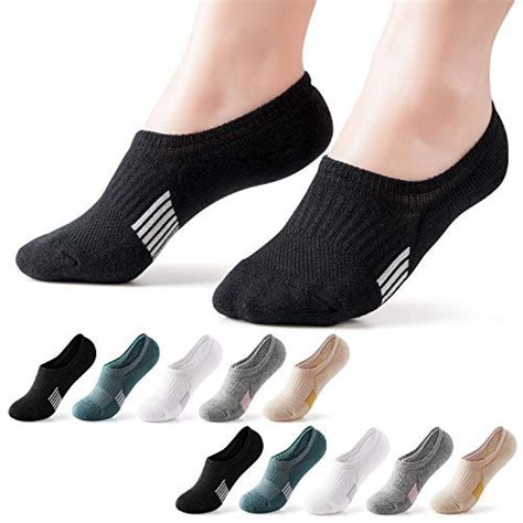 Snagshout | 8 Pairs Women's No Show Athletic Socks Hiking Running Low ...