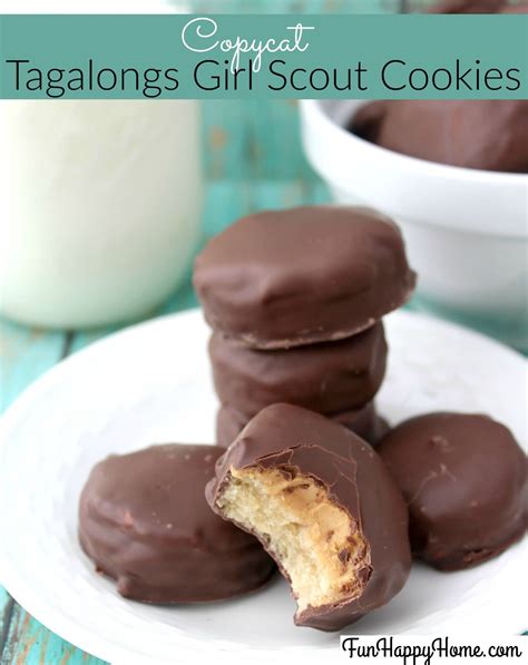 Tagalongs Girl Scout Cookie Recipe - Fun Happy Home