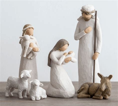 20+ Gorgeous and Modern Nativity Sets • The How To Mom