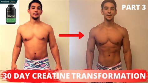 See the Breathtaking Transformation with 30 Day Creatine Results