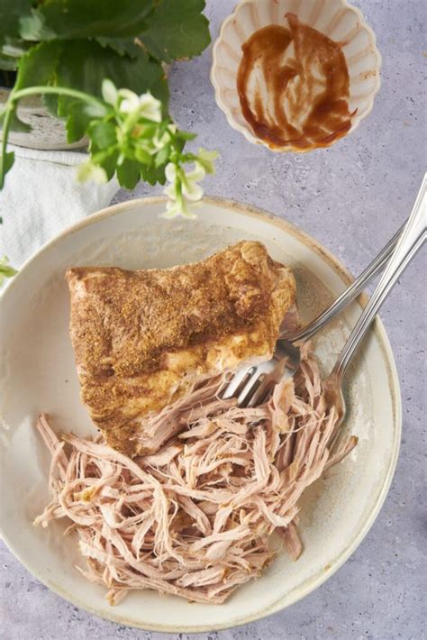 Sous Vide Pulled Pork Shoulder With BBQ Sauce