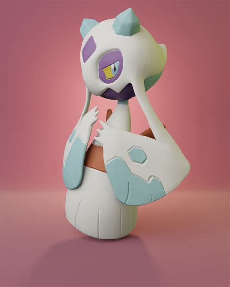 STL file Pokemon - Froslass・3D printer model to download・Cults